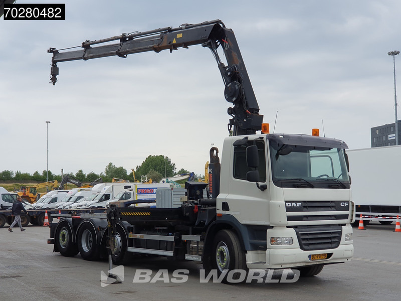 DAF CF85.360 8X2 NL-Truck Hiab 211 E-3 Hipro Kran 21tons Multilift Lift+steering Euro 5 - משאית הרמת וו, משאית מנוף: תמונה 3 DAF CF85.360 8X2 NL-Truck Hiab 211 E-3 Hipro Kran 21tons Multilift Lift+steering Euro 5 - משאית הרמת וו, משאית מנוף: תמונה 3