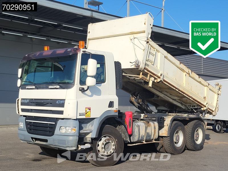 DAF CF85.410 6X4 11m3 LORH MANUTRANS BB26T Tipper Steelsuspension Big-Axle Manual Euro 4 - מזהיר: תמונה 1 DAF CF85.410 6X4 11m3 LORH MANUTRANS BB26T Tipper Steelsuspension Big-Axle Manual Euro 4 - מזהיר: תמונה 1