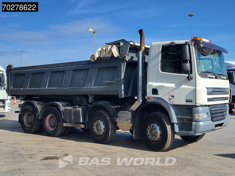 DAF CF85.410 8X4 13m3 Meiller 2-side tipper Big-Axle steel suspension Automatic Euro 4 - מזהיר: תמונה 3 DAF CF85.410 8X4 13m3 Meiller 2-side tipper Big-Axle steel suspension Automatic Euro 4 - מזהיר: תמונה 3