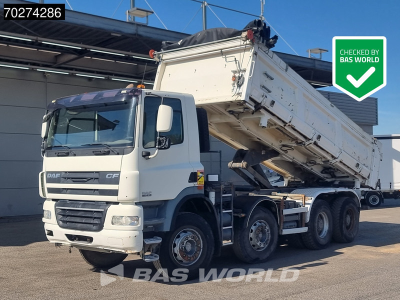 DAF CF85.410 8X4 15m3 2-way tipper Manual Big-Axle Steelsuspension Euro 5 - מזהיר: תמונה 1 DAF CF85.410 8X4 15m3 2-way tipper Manual Big-Axle Steelsuspension Euro 5 - מזהיר: תמונה 1