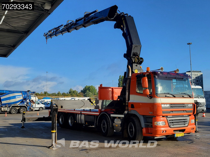 DAF CF85.460 8X4 NL-Truck Palfinger PK 85002 Crane Big-Axle Manual Euro 5 - משאית צד נופל/ שטוחה, משאית מנוף: תמונה 3 DAF CF85.460 8X4 NL-Truck Palfinger PK 85002 Crane Big-Axle Manual Euro 5 - משאית צד נופל/ שטוחה, משאית מנוף: תמונה 3