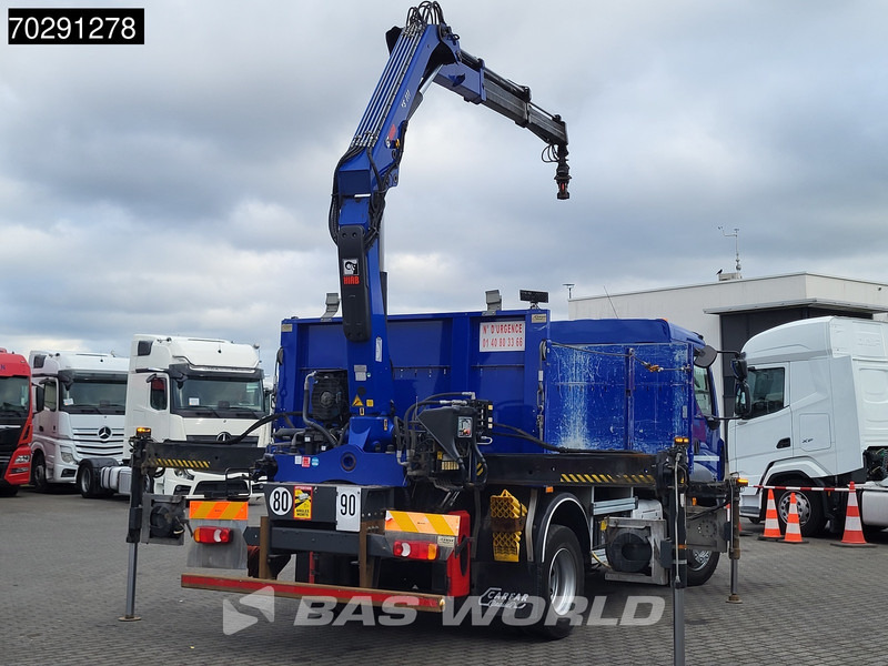 DAF LF 260 LF 4X2 Hiab 111 B-2 HIDUO Crane Kran Remote control Automatic ACC Euro 6 - משאית צד נופל/ שטוחה, משאית מנוף: תמונה 5 DAF LF 260 LF 4X2 Hiab 111 B-2 HIDUO Crane Kran Remote control Automatic ACC Euro 6 - משאית צד נופל/ שטוחה, משאית מנוף: תמונה 5