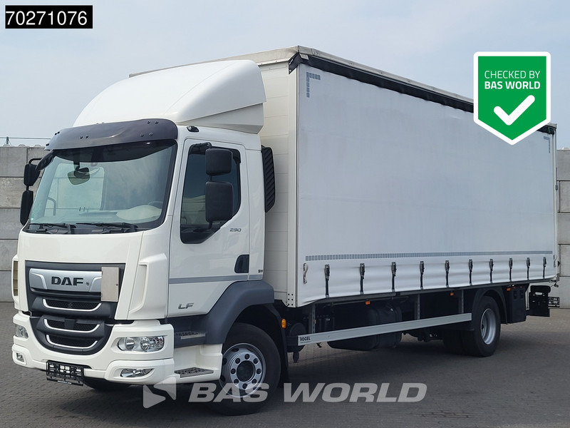 DAF LF 290 4X2 16tonner Sliding roof Automatic Ladebordwand ACC Euro 6 - משאית וילונות צד: תמונה 1 DAF LF 290 4X2 16tonner Sliding roof Automatic Ladebordwand ACC Euro 6 - משאית וילונות צד: תמונה 1