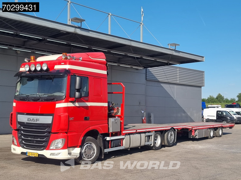 DAF XF 440 6X2 NL-combi Transporter HMF 900-K2 Kran Winch Lift-Lenkachse Euro 6 - משאית, משאית מנוף: תמונה 5 DAF XF 440 6X2 NL-combi Transporter HMF 900-K2 Kran Winch Lift-Lenkachse Euro 6 - משאית, משאית מנוף: תמונה 5