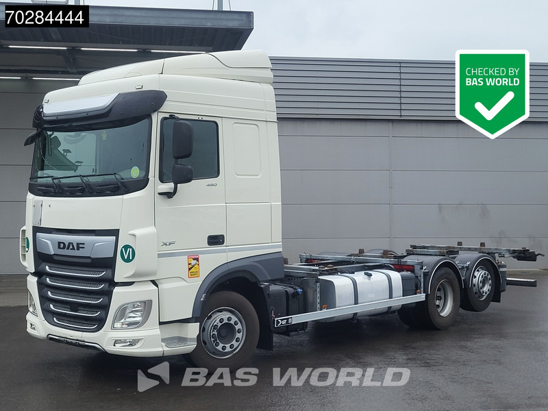 DAF XF 480 6X2 BDF Liftaxle Automatic ACC Euro 6 - מוביל מכולות/ משאית החלפת גוף: תמונה 1 DAF XF 480 6X2 BDF Liftaxle Automatic ACC Euro 6 - מוביל מכולות/ משאית החלפת גוף: תמונה 1