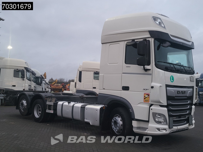 DAF XF 480 6X2 FAN Retarder Lift+Steering Axle Full Air Euro 6 - מוביל מכולות/ משאית החלפת גוף: תמונה 3 DAF XF 480 6X2 FAN Retarder Lift+Steering Axle Full Air Euro 6 - מוביל מכולות/ משאית החלפת גוף: תמונה 3