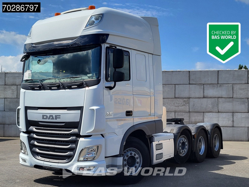 DAF XF 510 8X4 185T! Retarder Lift+Lenkachse Big-Axle Standklima ACC Euro 6 - יחידת טרקטור: תמונה 1 DAF XF 510 8X4 185T! Retarder Lift+Lenkachse Big-Axle Standklima ACC Euro 6 - יחידת טרקטור: תמונה 1