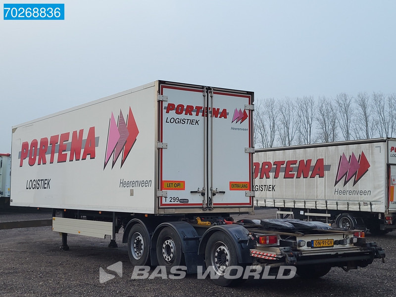סמיטריילר בתיבה סגורה DRACO TSN 339 3 axles LZV Tailgate Lift-Lenkachse: תמונה 12