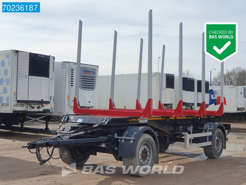 EUROMIX 2A-CAT NEW Wood Holztransport - קרון נגרר לעץ: תמונה 1 EUROMIX 2A-CAT NEW Wood Holztransport - קרון נגרר לעץ: תמונה 1