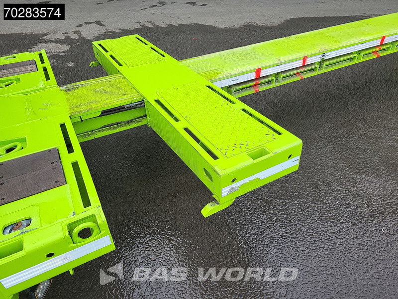 Faymonville F-S43-1AAF 3 axles Extendable Twistlocks 3x Hydraulic Steering Galvanised - סמיטריילר עם מטען נמוך: תמונה 2 Faymonville F-S43-1AAF 3 axles Extendable Twistlocks 3x Hydraulic Steering Galvanised - סמיטריילר עם מטען נמוך: תמונה 2