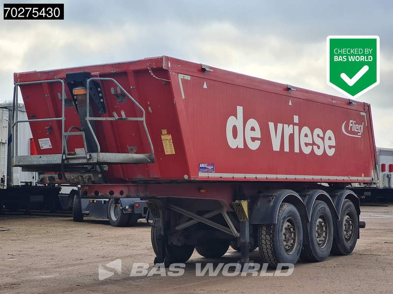 Fliegl DHKA 3 axles Liftachse ALU - סמיטריילר עם מזהיר: תמונה 1 Fliegl DHKA 3 axles Liftachse ALU - סמיטריילר עם מזהיר: תמונה 1
