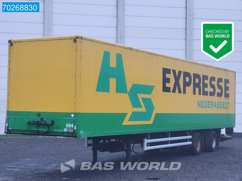 Floor FL0-12-20K1 2 axles Lenkachse Ladebordwand Hardholze Boden - סמיטריילר בתיבה סגורה: תמונה 1 Floor FL0-12-20K1 2 axles Lenkachse Ladebordwand Hardholze Boden - סמיטריילר בתיבה סגורה: תמונה 1