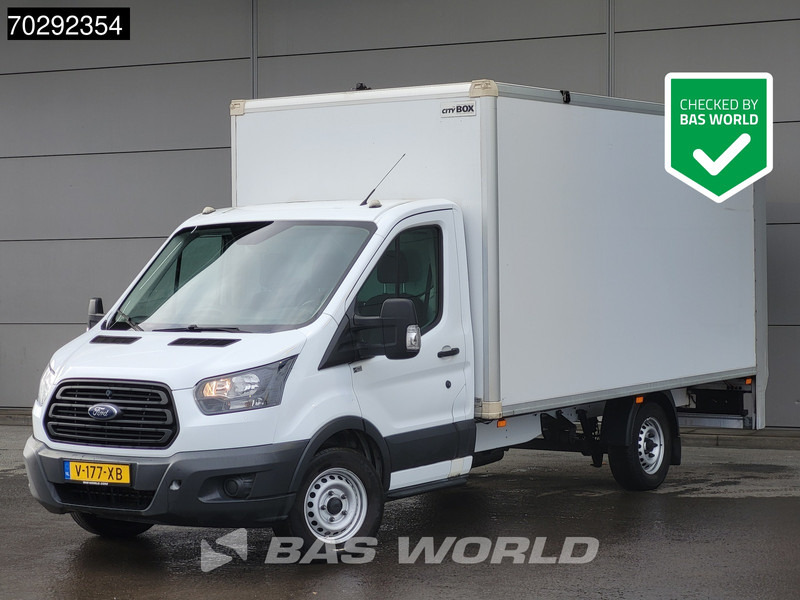 Ford Transit 130pk Laadklep Zijdeur Bakwagen Airco D'Hollandia APK 01-2026 Meubelbak Koffer A/C - כלי רכב מסחרי עם תיבה: תמונה 1 Ford Transit 130pk Laadklep Zijdeur Bakwagen Airco D'Hollandia APK 01-2026 Meubelbak Koffer A/C - כלי רכב מסחרי עם תיבה: תמונה 1