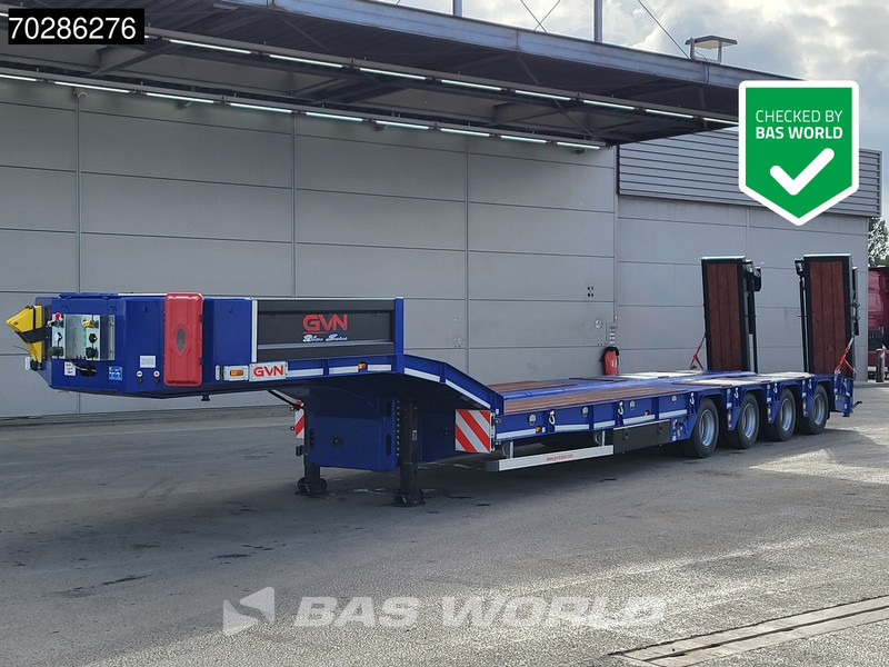 GVN Trailer 4 axles NEW Lift+Lenkachse Hydraulic Ramps - סמיטריילר עם מטען נמוך: תמונה 1 GVN Trailer 4 axles NEW Lift+Lenkachse Hydraulic Ramps - סמיטריילר עם מטען נמוך: תמונה 1