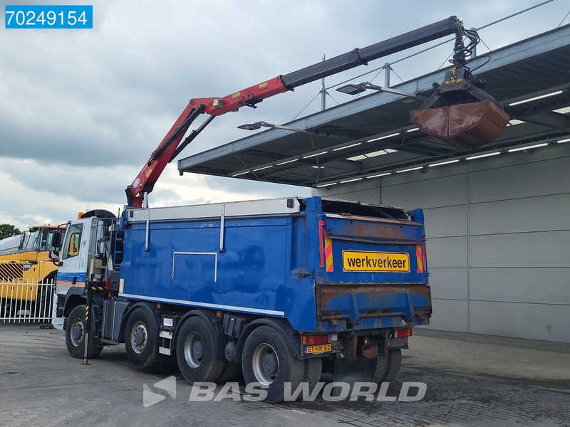 Ginaf X4243TS 8X4 NL-Truck HMF1643-Z Crane 17m3 Ruizeveld Tipper Big-Axle Lift+Lenkachse - מזהיר, משאית מנוף: תמונה 3 Ginaf X4243TS 8X4 NL-Truck HMF1643-Z Crane 17m3 Ruizeveld Tipper Big-Axle Lift+Lenkachse - מזהיר, משאית מנוף: תמונה 3
