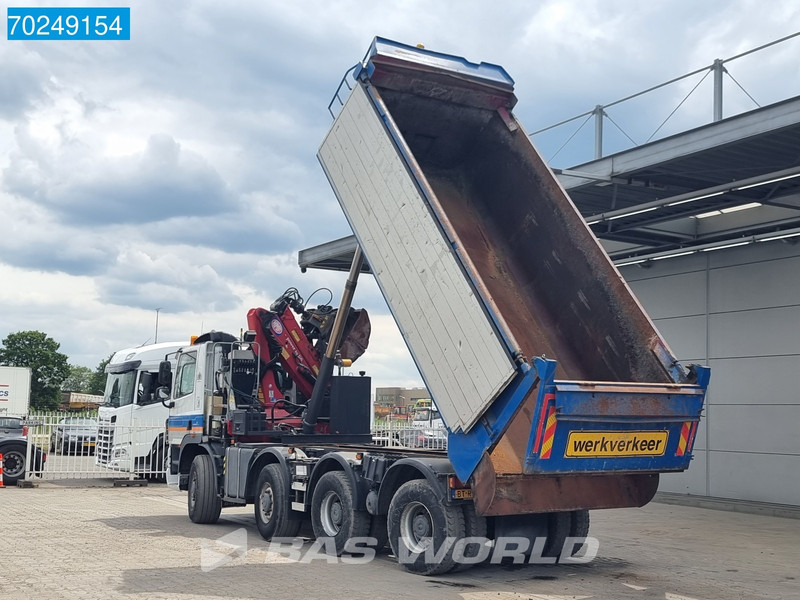 Ginaf X4243TS 8X4 NL-Truck HMF1643-Z Crane 17m3 Ruizeveld Tipper Big-Axle Lift+Lenkachse - מזהיר, משאית מנוף: תמונה 5 Ginaf X4243TS 8X4 NL-Truck HMF1643-Z Crane 17m3 Ruizeveld Tipper Big-Axle Lift+Lenkachse - מזהיר, משאית מנוף: תמונה 5
