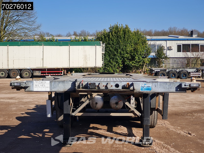 סמיטריילר מוביל מכולות/ החלפת גוף Groenewegen 30CC-14-27 Liftachse NL-Trailer 20ft. 30ft.: תמונה 5