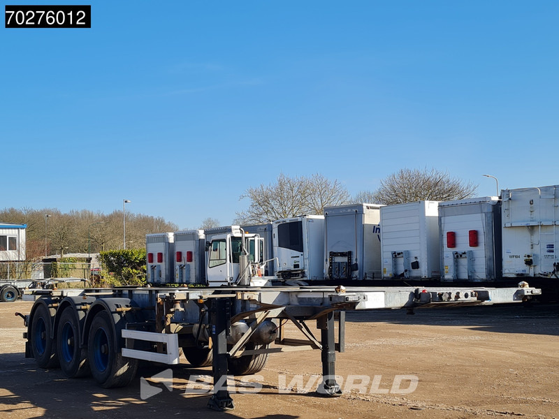 Groenewegen 30CC-14-27 Liftachse NL-Trailer 20ft. 30ft. - סמיטריילר מוביל מכולות/ החלפת גוף: תמונה 3 Groenewegen 30CC-14-27 Liftachse NL-Trailer 20ft. 30ft. - סמיטריילר מוביל מכולות/ החלפת גוף: תמונה 3