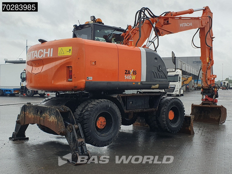 Hitachi ZX140W -3 OUTRIGGERS - ROTOTILT - מחפר גלגלים: תמונה 5 Hitachi ZX140W -3 OUTRIGGERS - ROTOTILT - מחפר גלגלים: תמונה 5