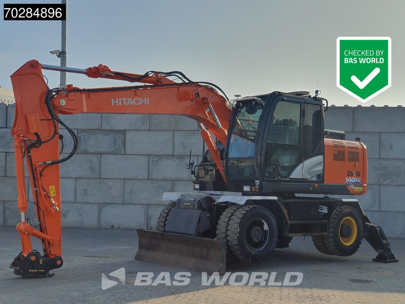 Hitachi ZX140W -6 OUTRIGGERS + BLADE - מחפר גלגלים: תמונה 1 Hitachi ZX140W -6 OUTRIGGERS + BLADE - מחפר גלגלים: תמונה 1