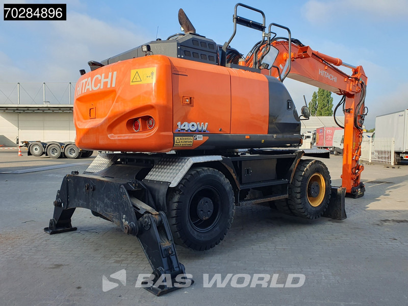 Hitachi ZX140W -6 OUTRIGGERS + BLADE - מחפר גלגלים: תמונה 5 Hitachi ZX140W -6 OUTRIGGERS + BLADE - מחפר גלגלים: תמונה 5