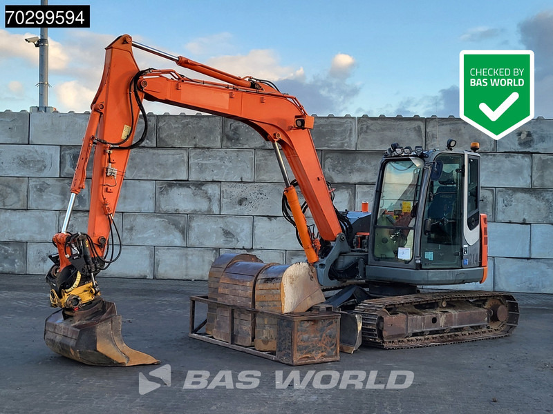 Hitachi ZX85USBLC-3 ZX86USBLC-3 Engcon - 4 Buckets - A/C - מחפר סורק: תמונה 1 Hitachi ZX85USBLC-3 ZX86USBLC-3 Engcon - 4 Buckets - A/C - מחפר סורק: תמונה 1
