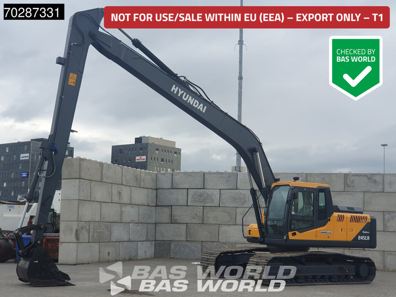 Hyundai R245 LR LRE - LONG REACH - מחפר סורק: תמונה 1 Hyundai R245 LR LRE - LONG REACH - מחפר סורק: תמונה 1
