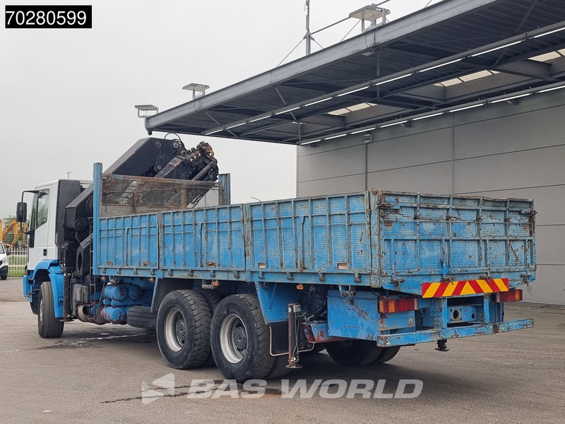 משאית צד נופל/ שטוחה, משאית מנוף Iveco EuroTrakker 310 6X4 Palfinger PK36002 Kran Crane Manual Big-Axle Euro 3: תמונה 11