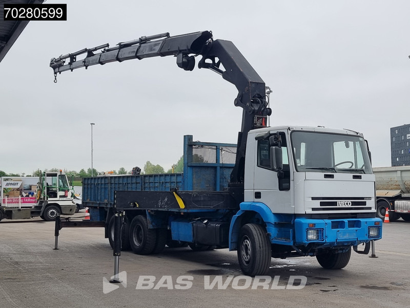 Iveco EuroTrakker 310 6X4 Palfinger PK36002 Kran Crane Manual Big-Axle Euro 3 - משאית צד נופל/ שטוחה, משאית מנוף: תמונה 2 Iveco EuroTrakker 310 6X4 Palfinger PK36002 Kran Crane Manual Big-Axle Euro 3 - משאית צד נופל/ שטוחה, משאית מנוף: תמונה 2