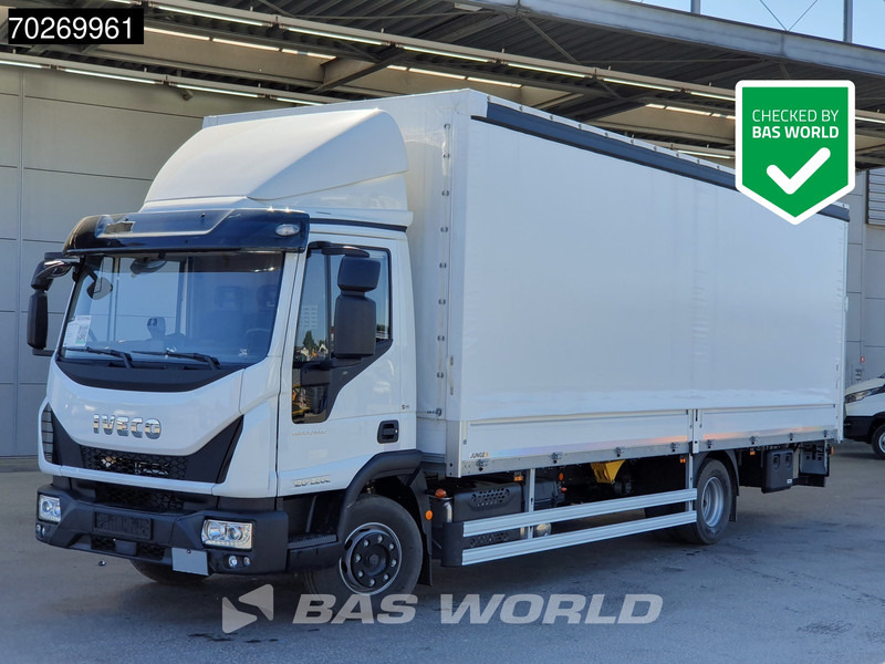 Iveco Eurocargo 120LE220 4X2 12T Automatic Ladebordwand ACC Junge Euro 6 - משאית וילונות צד: תמונה 1 Iveco Eurocargo 120LE220 4X2 12T Automatic Ladebordwand ACC Junge Euro 6 - משאית וילונות צד: תמונה 1