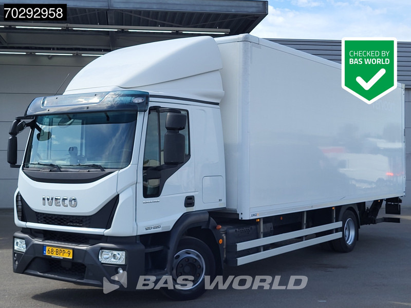 Iveco Eurocargo 120LE220 4X2 Maintained NL-Truck 1500kg Ladebordwand Automatic ACC Euro 6 - משאית תיבה: תמונה 1 Iveco Eurocargo 120LE220 4X2 Maintained NL-Truck 1500kg Ladebordwand Automatic ACC Euro 6 - משאית תיבה: תמונה 1