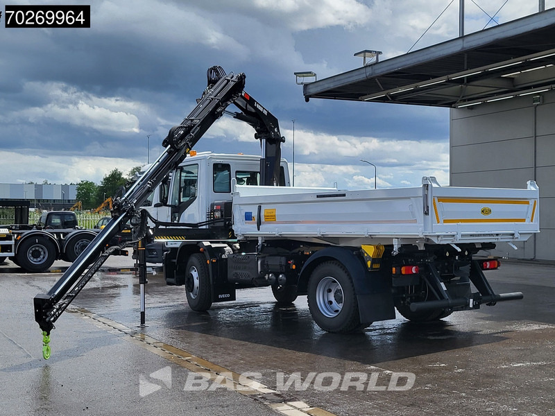 Iveco Eurocargo 160E280 4X2 NEW! Hiab XHIDUO092E-3 Kran Crane 6m3 3-way Tipper ACC - מזהיר, משאית מנוף: תמונה 5 Iveco Eurocargo 160E280 4X2 NEW! Hiab XHIDUO092E-3 Kran Crane 6m3 3-way Tipper ACC - מזהיר, משאית מנוף: תמונה 5