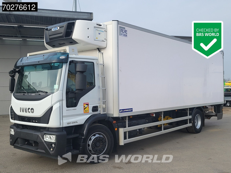 Iveco Eurocargo 190EL280 4X2 ATP Valid - 19tonner Carrier 1150 MT cooler Ladebordwand FRC Euro 6 - משאית קירור: תמונה 1 Iveco Eurocargo 190EL280 4X2 ATP Valid - 19tonner Carrier 1150 MT cooler Ladebordwand FRC Euro 6 - משאית קירור: תמונה 1