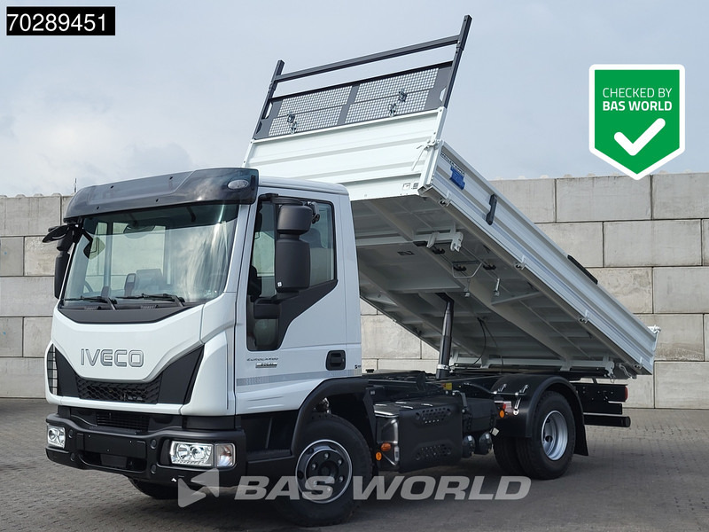 Iveco Eurocargo 80E210 4X2 NEW! 3-SIDED 4m3 Tipper Manual Hydraulic ACC Euro 6 - מזהיר: תמונה 1 Iveco Eurocargo 80E210 4X2 NEW! 3-SIDED 4m3 Tipper Manual Hydraulic ACC Euro 6 - מזהיר: תמונה 1