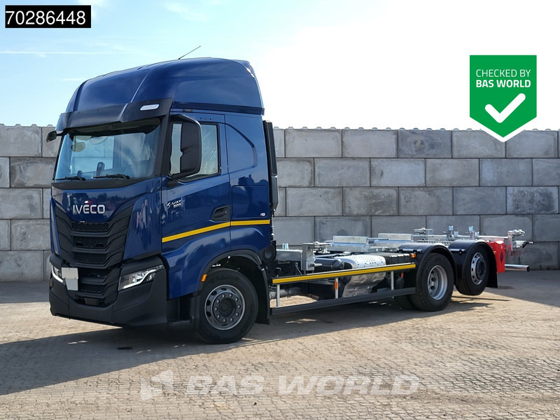 Iveco S-Way 500 6X2 NEW! BDF Lift+steering Axle Automatic Standklima Navi ACC Euro 6 - מוביל מכולות/ משאית החלפת גוף: תמונה 1 Iveco S-Way 500 6X2 NEW! BDF Lift+steering Axle Automatic Standklima Navi ACC Euro 6 - מוביל מכולות/ משאית החלפת גוף: תמונה 1