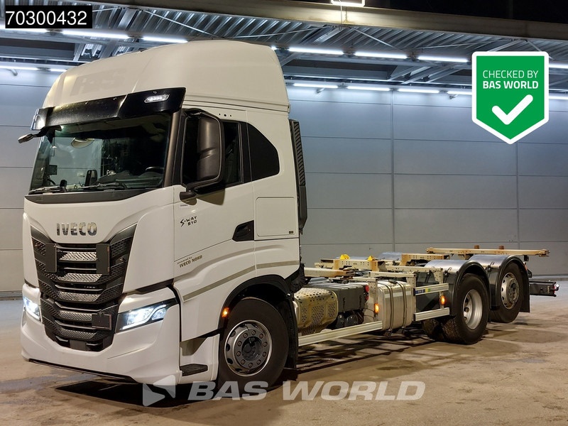Iveco S-Way 510 6X2 BDF Full Air Automatic Retarder Lift-Axle ACC Euro 6 - מוביל מכולות/ משאית החלפת גוף: תמונה 1 Iveco S-Way 510 6X2 BDF Full Air Automatic Retarder Lift-Axle ACC Euro 6 - מוביל מכולות/ משאית החלפת גוף: תמונה 1
