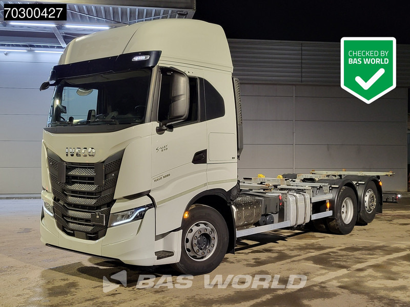 Iveco S-Way 510 6X2 BDF Full Air Suspension Automatic Retarder ACC Euro 6 - מוביל מכולות/ משאית החלפת גוף: תמונה 1 Iveco S-Way 510 6X2 BDF Full Air Suspension Automatic Retarder ACC Euro 6 - מוביל מכולות/ משאית החלפת גוף: תמונה 1