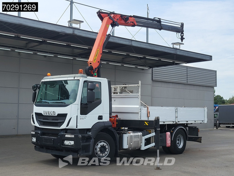 Iveco Stralis 310 4X2 Palfinger PK14002EH Crane Tipper Full Steel Automatic Euro 6 - מזהיר, משאית מנוף: תמונה 2 Iveco Stralis 310 4X2 Palfinger PK14002EH Crane Tipper Full Steel Automatic Euro 6 - מזהיר, משאית מנוף: תמונה 2
