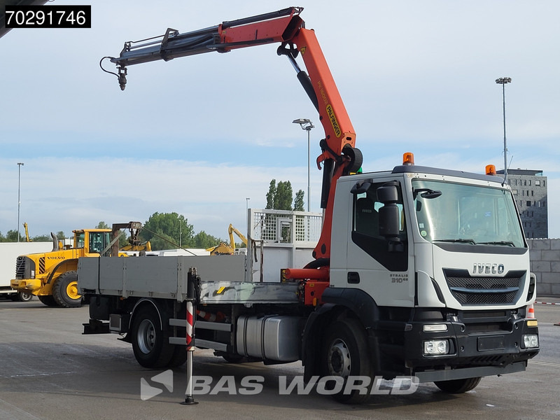 Iveco Stralis 310 4X2 Palfinger PK16002 Crane 5th+6th function Rotator Steelsuspension - משאית צד נופל/ שטוחה, משאית מנוף: תמונה 2 Iveco Stralis 310 4X2 Palfinger PK16002 Crane 5th+6th function Rotator Steelsuspension - משאית צד נופל/ שטוחה, משאית מנוף: תמונה 2