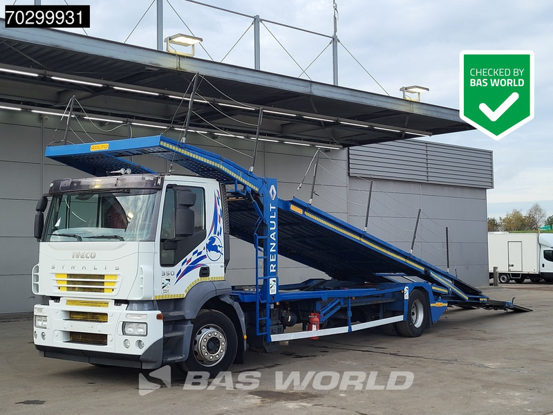 Iveco Stralis 350 4X2 19tons Rolfo Car transporter Winch Manual Euro 3 - משאית הובלה אוטומטית: תמונה 1 Iveco Stralis 350 4X2 19tons Rolfo Car transporter Winch Manual Euro 3 - משאית הובלה אוטומטית: תמונה 1