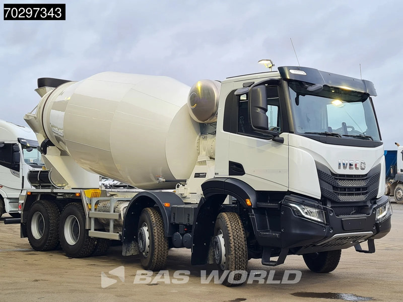 Iveco T-WAY 410 8X4 NEW! 10M3 FML Mixer Full Steel Suspension Automatic Euro 6 - משאית מערבלת בטון: תמונה 3 Iveco T-WAY 410 8X4 NEW! 10M3 FML Mixer Full Steel Suspension Automatic Euro 6 - משאית מערבלת בטון: תמונה 3