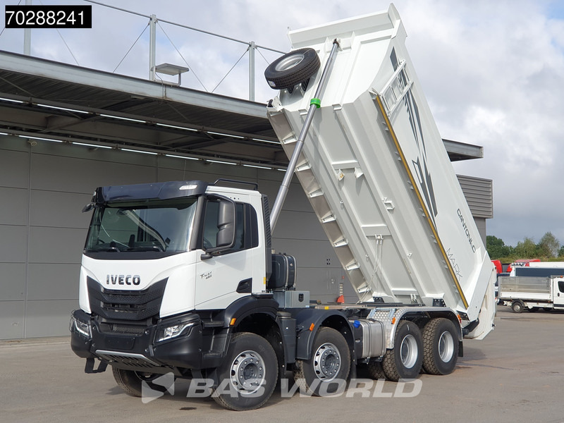 Iveco T-Way 450 8X4 NEW! 20m3 Cantoni tipper Steelsuspension Big-Axle Automatic Euro 6 - מזהיר: תמונה 3 Iveco T-Way 450 8X4 NEW! 20m3 Cantoni tipper Steelsuspension Big-Axle Automatic Euro 6 - מזהיר: תמונה 3