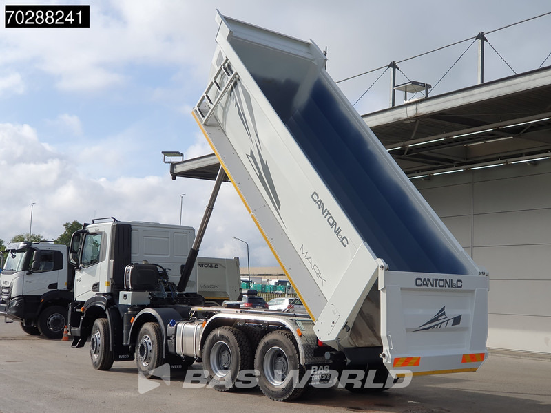 Iveco T-Way 450 8X4 NEW! 20m3 Cantoni tipper Steelsuspension Big-Axle Automatic Euro 6 - מזהיר: תמונה 2 Iveco T-Way 450 8X4 NEW! 20m3 Cantoni tipper Steelsuspension Big-Axle Automatic Euro 6 - מזהיר: תמונה 2