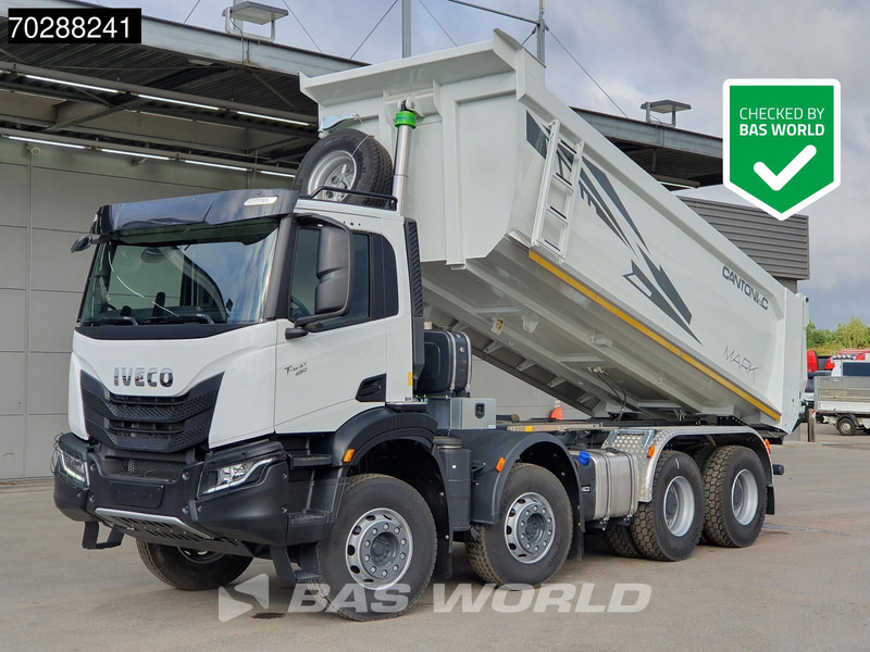 Iveco T-Way 450 8X4 NEW! 20m3 Cantoni tipper Steelsuspension Big-Axle Automatic Euro 6 - מזהיר: תמונה 1 Iveco T-Way 450 8X4 NEW! 20m3 Cantoni tipper Steelsuspension Big-Axle Automatic Euro 6 - מזהיר: תמונה 1