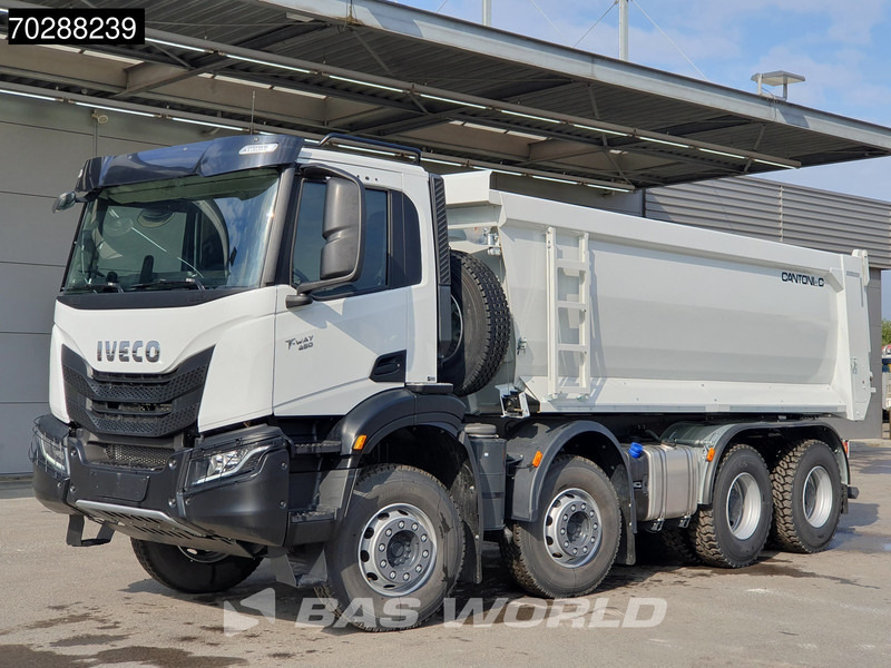 Iveco T-Way 450 8X4 New! 20m3 Cantoni Tipper Steelsuspension Big-Axle Automatic Euro 6 - מזהיר: תמונה 3 Iveco T-Way 450 8X4 New! 20m3 Cantoni Tipper Steelsuspension Big-Axle Automatic Euro 6 - מזהיר: תמונה 3