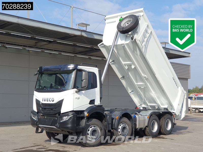 Iveco T-Way 450 8X4 New! 20m3 Cantoni Tipper Steelsuspension Big-Axle Automatic Euro 6 - מזהיר: תמונה 1 Iveco T-Way 450 8X4 New! 20m3 Cantoni Tipper Steelsuspension Big-Axle Automatic Euro 6 - מזהיר: תמונה 1