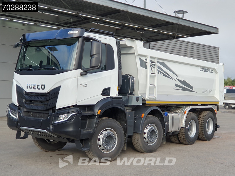 Iveco T-Way 450 8X4 New! 20m3 Cantoni Tipper Steelsuspension Big-Axle Euro 6 - מזהיר: תמונה 5 Iveco T-Way 450 8X4 New! 20m3 Cantoni Tipper Steelsuspension Big-Axle Euro 6 - מזהיר: תמונה 5