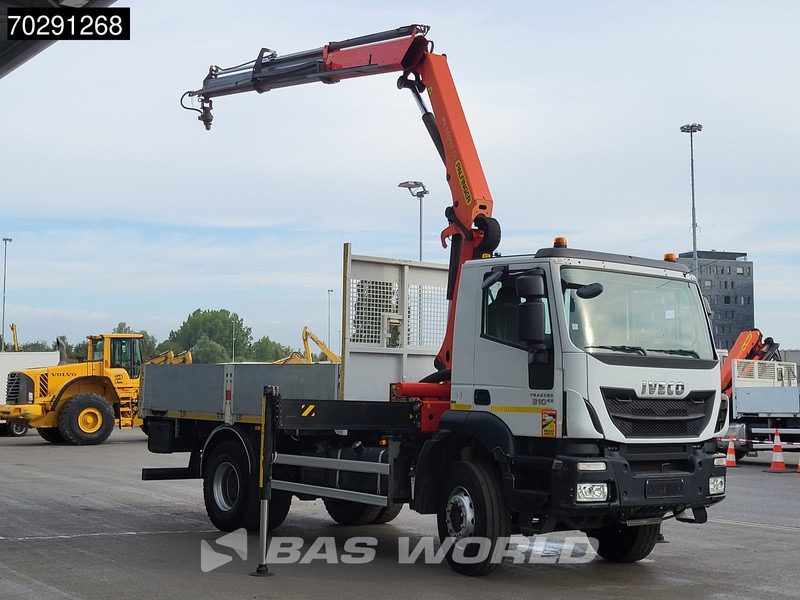 Iveco Trakker 310 4X2 Palfinger PK14002 EH Crane Kran Rotator Steelsuspension Big-Axle Manual Euro 6 - משאית צד נופל/ שטוחה, משאית מנוף: תמונה 3 Iveco Trakker 310 4X2 Palfinger PK14002 EH Crane Kran Rotator Steelsuspension Big-Axle Manual Euro 6 - משאית צד נופל/ שטוחה, משאית מנוף: תמונה 3