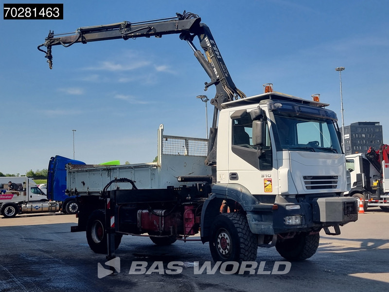 Iveco Trakker 310 4X4 Atlas 145.2-A2 Kran Crane 4x4 Big axle 6m3 3 sided tipper Euro 4 - מזהיר, משאית מנוף: תמונה 3 Iveco Trakker 310 4X4 Atlas 145.2-A2 Kran Crane 4x4 Big axle 6m3 3 sided tipper Euro 4 - מזהיר, משאית מנוף: תמונה 3