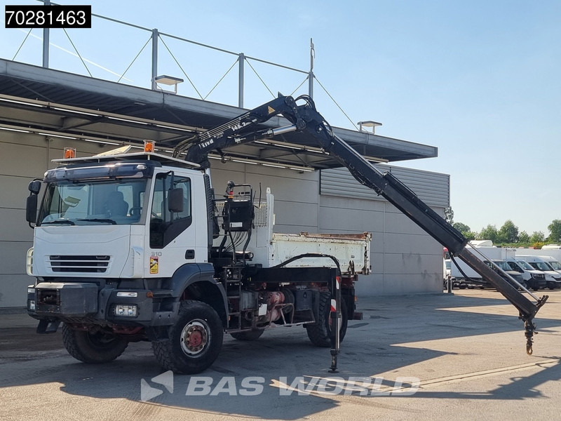 Iveco Trakker 310 4X4 Atlas 145.2-A2 Kran Crane 4x4 Big axle 6m3 3 sided tipper Euro 4 - מזהיר, משאית מנוף: תמונה 5 Iveco Trakker 310 4X4 Atlas 145.2-A2 Kran Crane 4x4 Big axle 6m3 3 sided tipper Euro 4 - מזהיר, משאית מנוף: תמונה 5